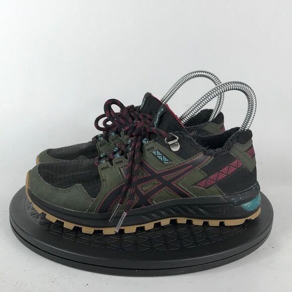 Asics Gel-Citrek Green Athletic Trail Running Shoes 1022A195 Women’s Size 5.5 - Picture 8 of 12
